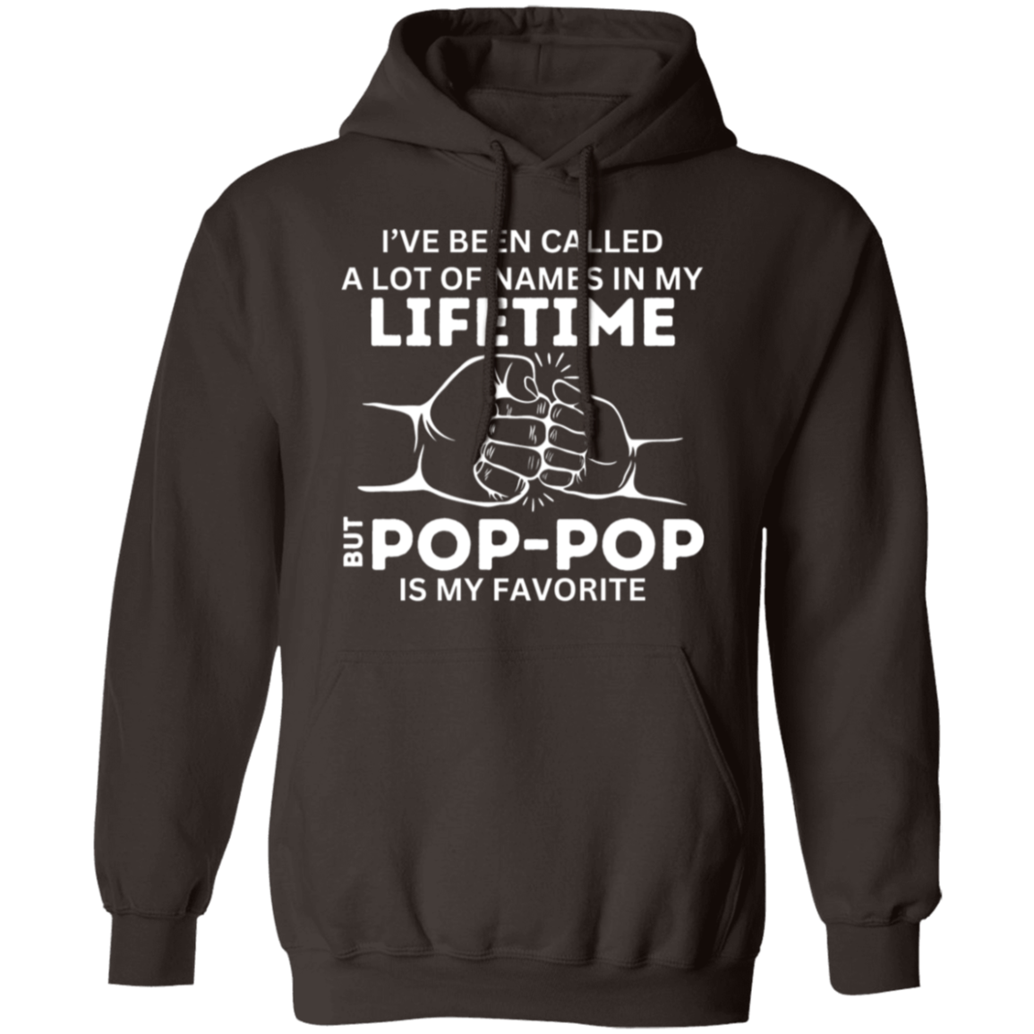 I've Been Called A Lot of Names in My Lifetime But "Grandpa, Abuelo, Papa, Pop Pop, or Tutu Kane" Is My Favorite Pullover Hoodie