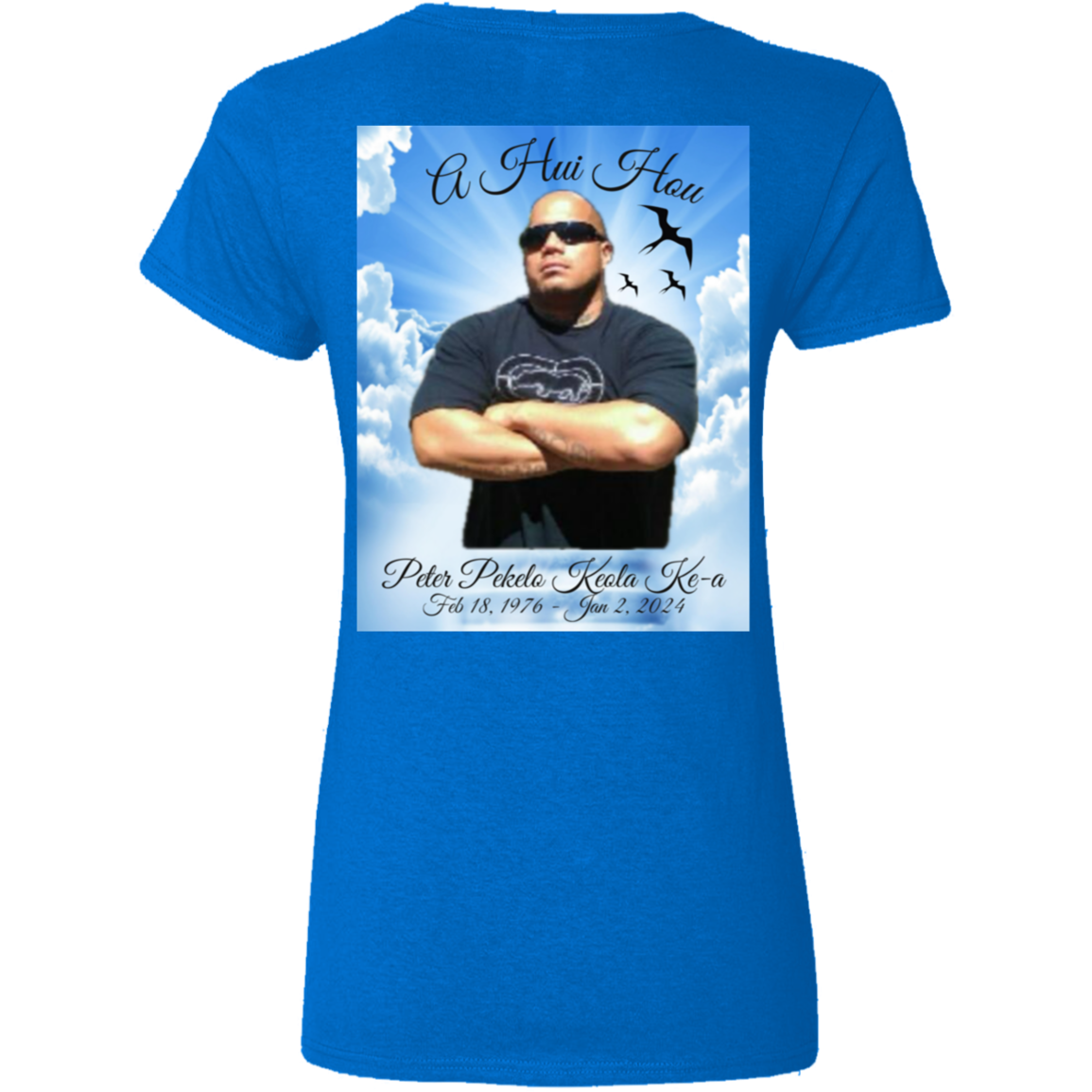 In Loving Memory - A Hui Hou (Peter Ke-a) Adult V-neck