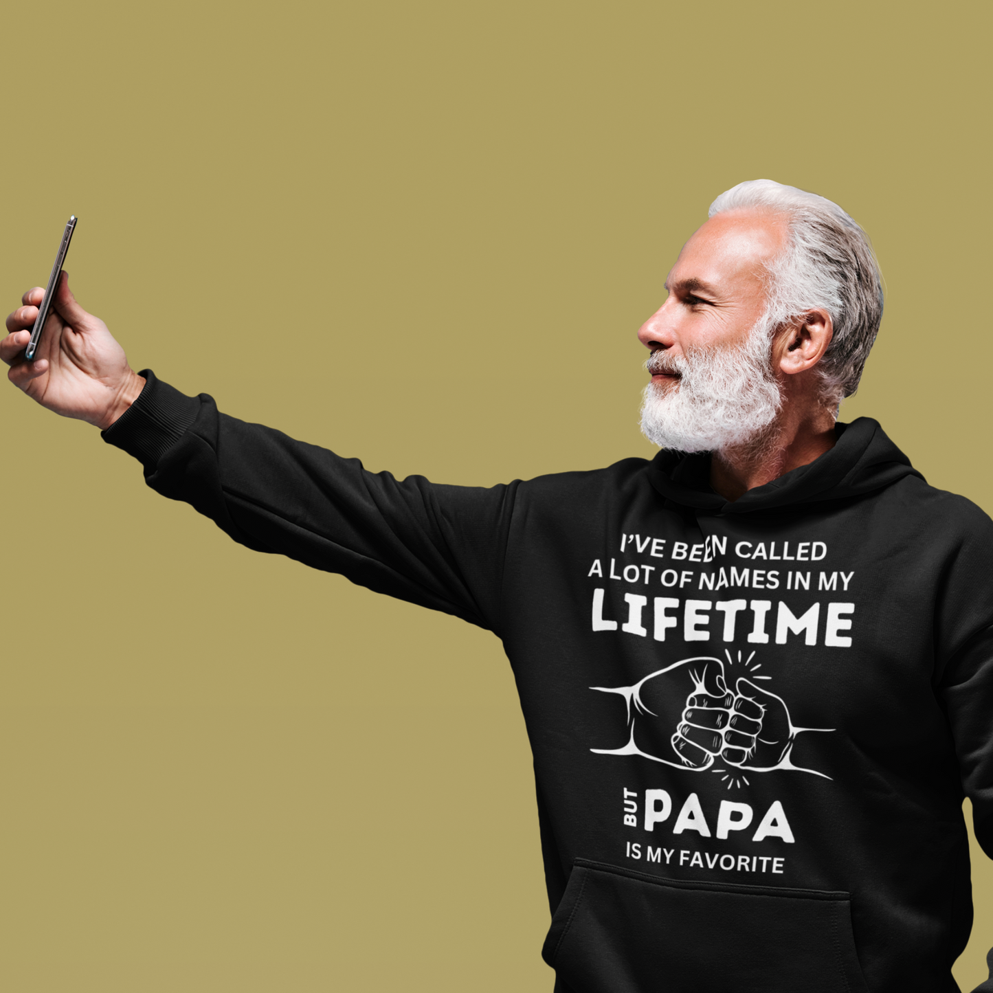I've Been Called A Lot of Names in My Lifetime But "Grandpa, Abuelo, Papa, Pop Pop, or Tutu Kane" Is My Favorite Pullover Hoodie