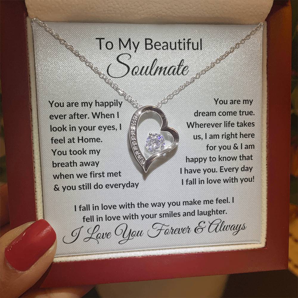 My Beautiful Soulmate | I Fell In Love | Gift for Soulmate | Gift for Girlfriend