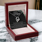 Mother's Day Gift, To My Mom From Son or Daughter, Just Because Gift For Mom, Valentine's Day Gift For Mom, Gift For Mom, To Mom (Forever Love Necklace)