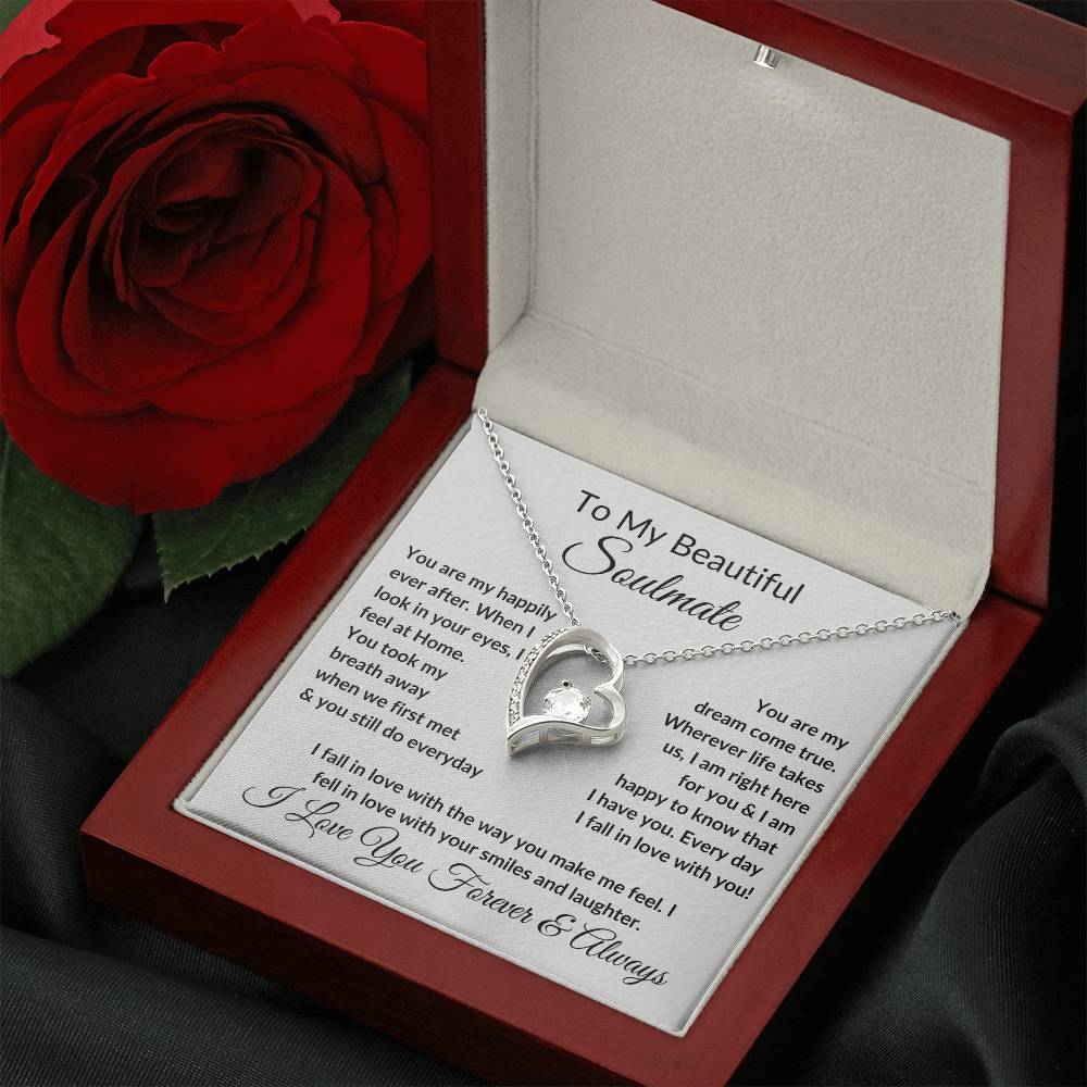 My Beautiful Soulmate | I Fell In Love | Gift for Soulmate | Gift for Girlfriend