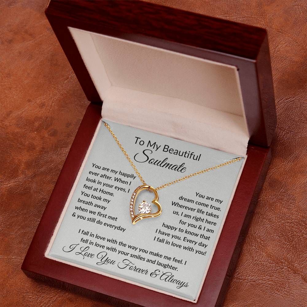 My Beautiful Soulmate | I Fell In Love | Gift for Soulmate | Gift for Girlfriend