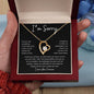 I'm Sorry - Forgive Me (Forever Love Necklace), Gift for Girlfriend, Gift for Wife, Gift for Soulmate