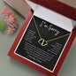 I'm Sorry - Forgive me - I Love You Forever (Everlasting Love), Gift for Wife, Gift for Girlfriend, Gift for Soulmate