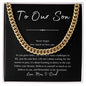 To Our Son | Be Awesome - Love Mom & Dad