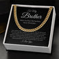 To My Brother | Best Brother in the World (Cuban Link Chain)