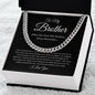 To My Brother | Best Brother in the World (Cuban Link Chain)