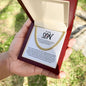 To My Son, Christmas Gift For Son, Just Because For Son, Christian Chain For Son, Christian Jewelry For Son (Cuban Link Chain)