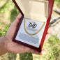 To My Dad, Gift To Dad From Son or Daughter, Gift For Dad, Just Because Gift For Dad, Father's Day Gift, Christian Gift For Dad, (Cuban Link Chain)