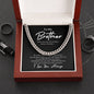 To My Brother - I Love You Always (Cuban Link Chain), For Brother Necklace, Gift from Sister, Brother