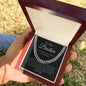 To My Brother | Best Brother in the World (Cuban Link Chain)