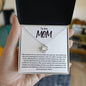 Mother's Day Gift, Gift For Mom From Son or Daughter, Christian Necklace, Just Because For Mom, Christian Jewelry (Love Knot Necklace)