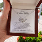 To My Future Wife | I'm Prepared To Be Your Last (Love Knot Necklace)
