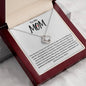Mother's Day Gift, Gift For Mom From Son or Daughter, Christian Necklace, Just Because For Mom, Christian Jewelry (Love Knot Necklace)