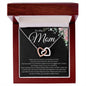 Mother's Day Gift, To My Mom, Gift For Mom From Son or Daughter, Just Because Gift For Mom, Necklace For Mom (Interlocking Heart Necklace)