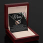 Mother's Day Gift, To My Mom, Gift For Mom From Son or Daughter, Just Because Gift For Mom, Necklace For Mom (Interlocking Heart Necklace)