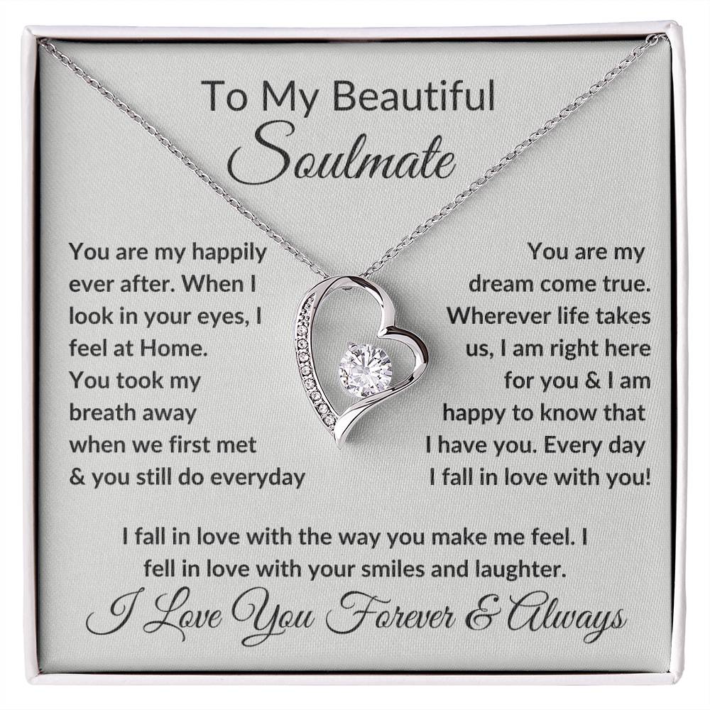 My Beautiful Soulmate | I Fell In Love | Gift for Soulmate | Gift for Girlfriend