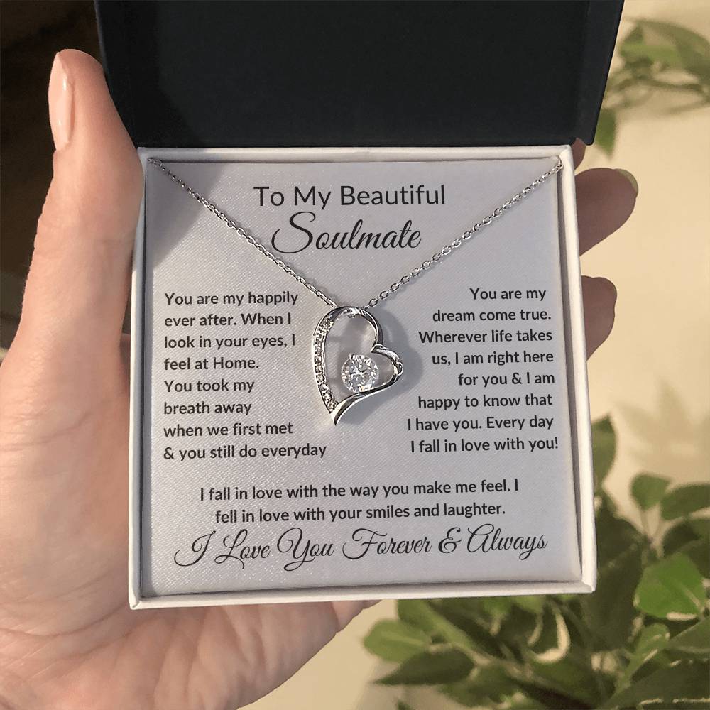 My Beautiful Soulmate | I Fell In Love | Gift for Soulmate | Gift for Girlfriend