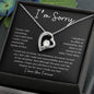 I'm Sorry - Forgive Me (Forever Love Necklace), Gift for Girlfriend, Gift for Wife, Gift for Soulmate