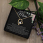 Mother's Day Gift, To My Mom From Son or Daughter, Just Because Gift For Mom, Valentine's Day Gift For Mom, Gift For Mom, To Mom (Forever Love Necklace)