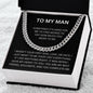 To My Man | You Complete Me (Cuban Link Chain)